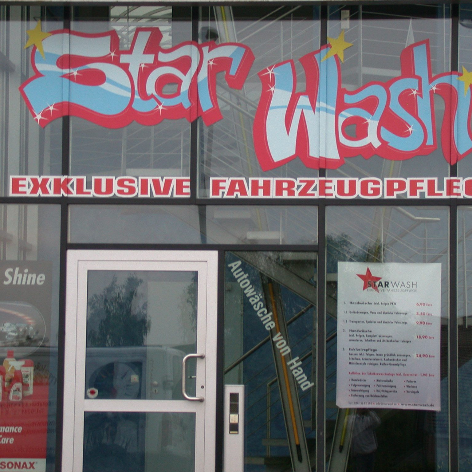 Make a Sign Schaufenster Beschriftung